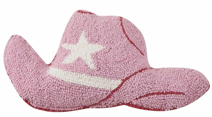 Yee Hawww Cowboy Hat Hook Pillow  image 1