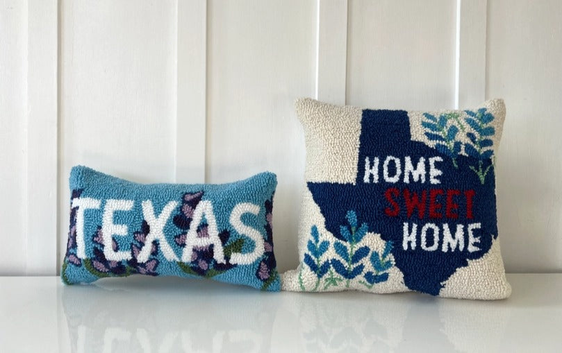 Texas Blue Bonnet Hook Pillow image 3