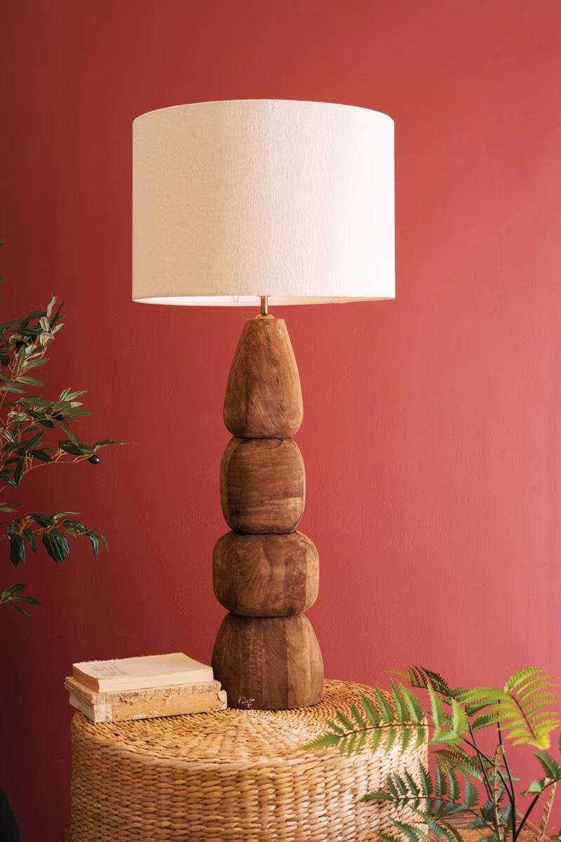 Durban Mango Wood Lamp image 2
