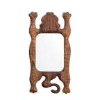 Tiger Totem Wood Mirror image 0