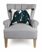Alocasia Tasseled Hook Pillow image 2