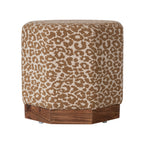 Leopard Ottoman  image 1