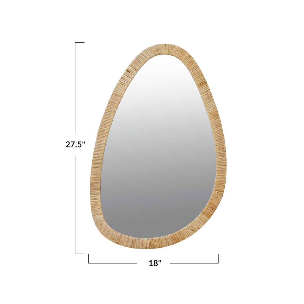 Willowdrop Rattan Mirror  image 2