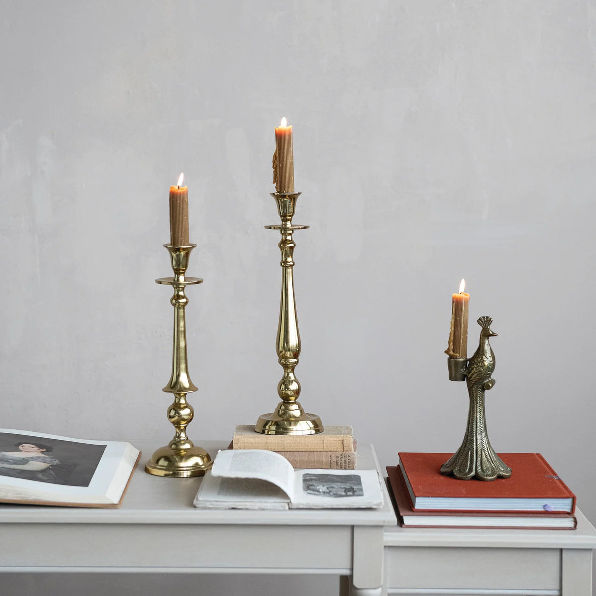 Heirloom Peacock Candleholder image 5