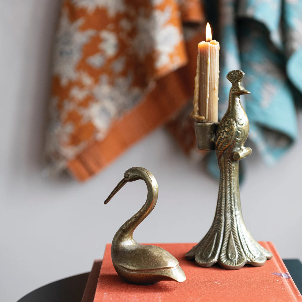 Heirloom Peacock Candleholder image 0