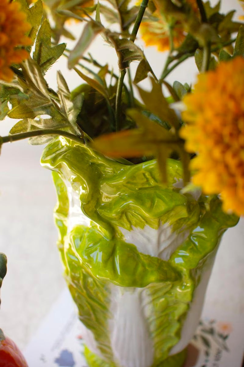 Romanian Lettuce Vase image 1
