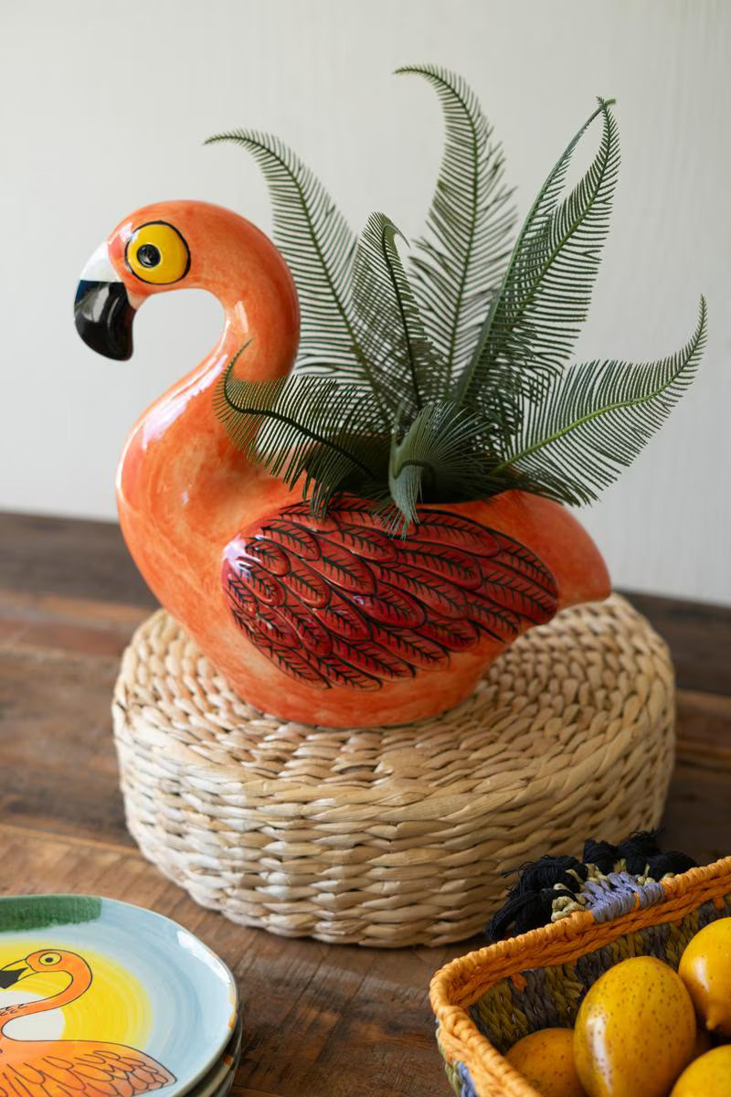 Miami Flamingo Vase  image 2