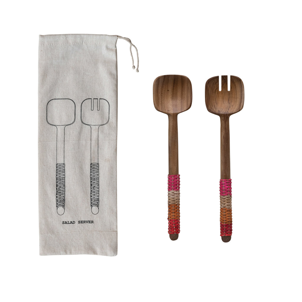 Marula Rattan Serveware Set  image 0