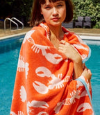 Cape Lobster Bath Towel Set image 0