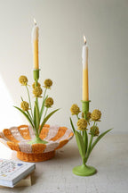 Blooming Daffodil Tapered Candleholder image 0