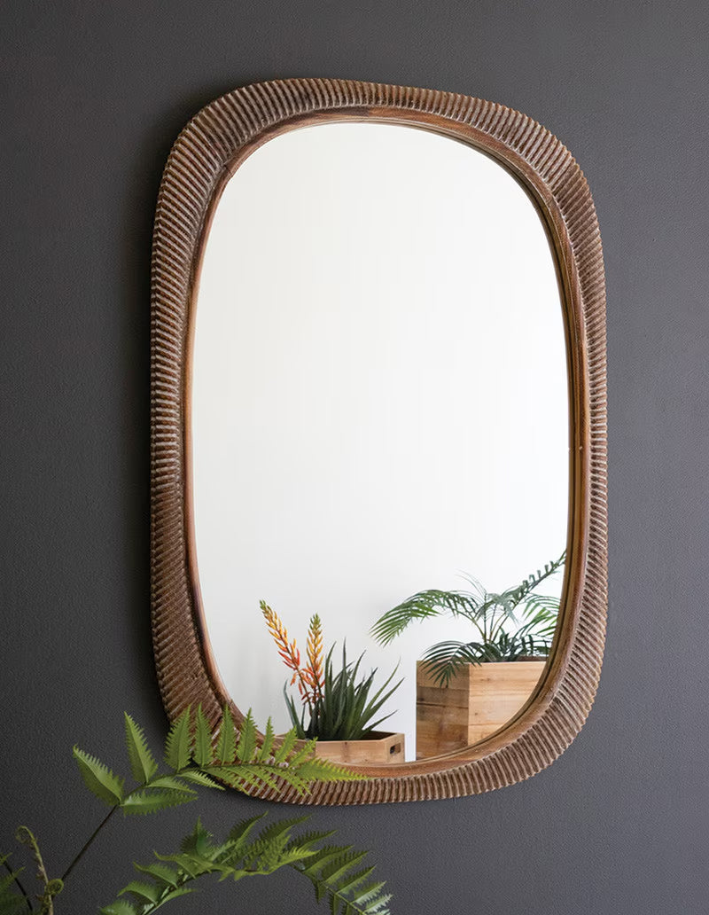 Hari Carved Mirror image 0