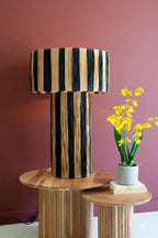 Benin Raffia Lamp image 0