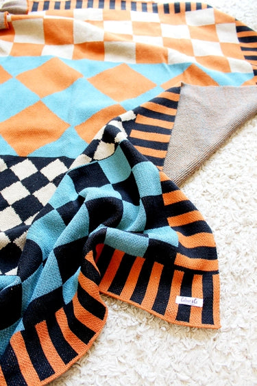 Check It Out Knit Throw Blanket image 5
