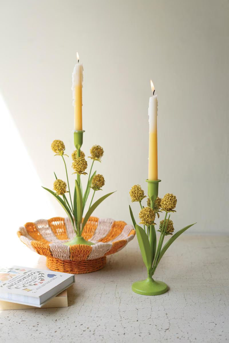 Blooming Daffodil Tapered Candleholder image 2