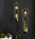 Kol Hanging Lighted Planter image 0