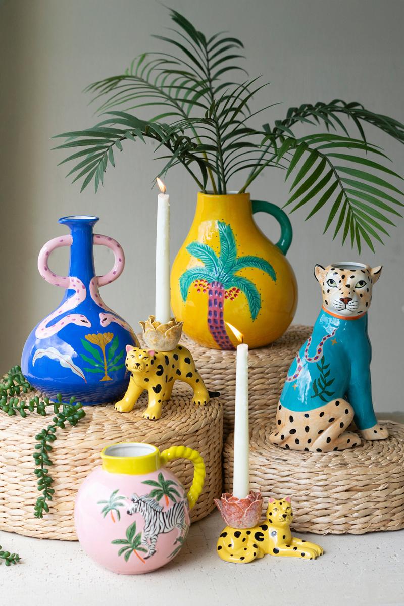 Cayman Island Palm Tree Vase image 2