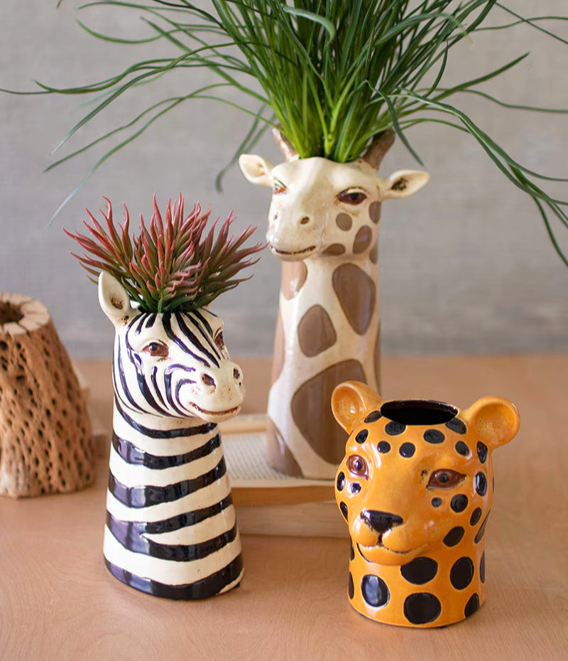 Safari Animal Succulent Pot image 3