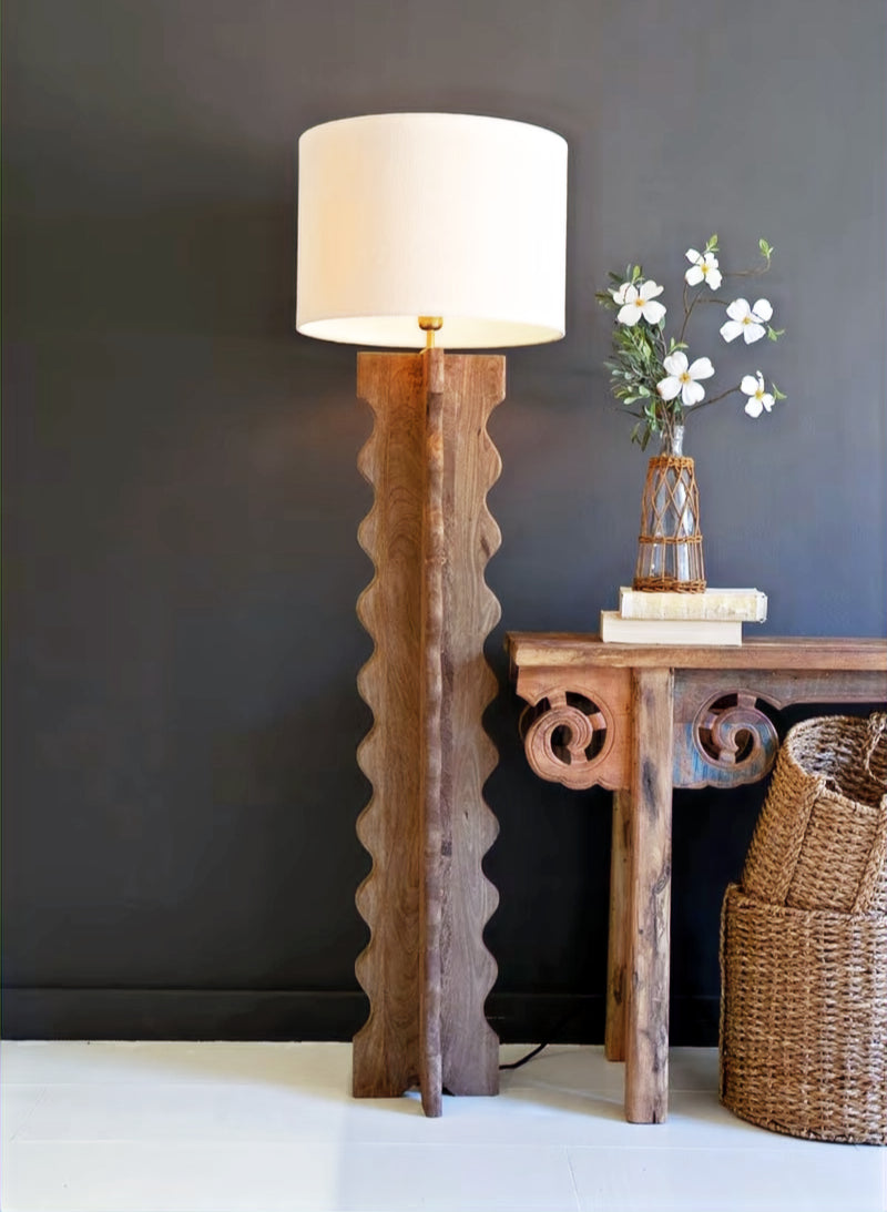 Balou Mango Wood Lamp image 1