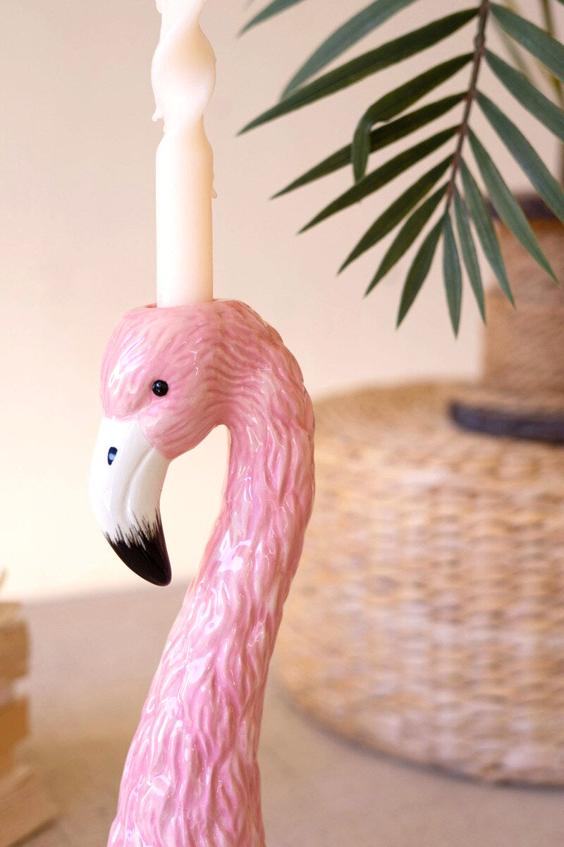 Lucy Flamingo Candleholder image 2