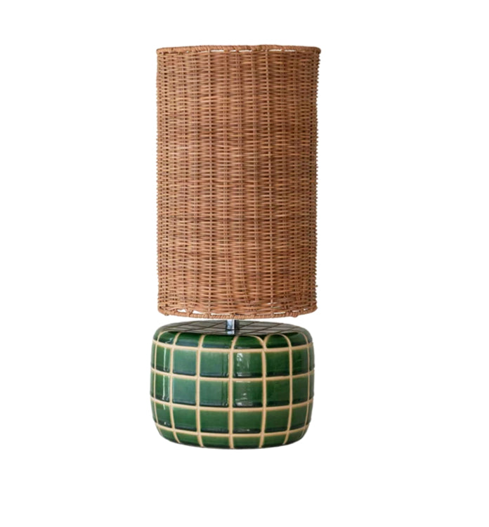 Farney Tiled Lamp image 1