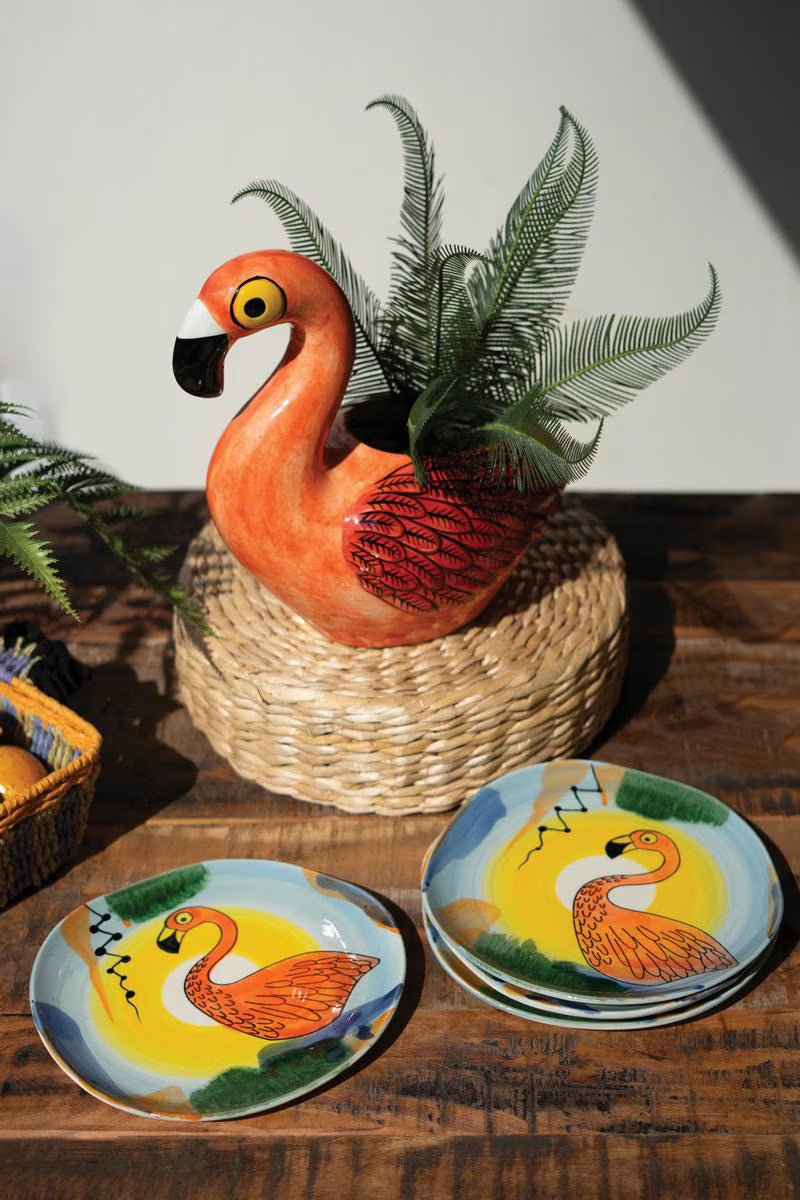 Miami Flamingo Vase  image 1