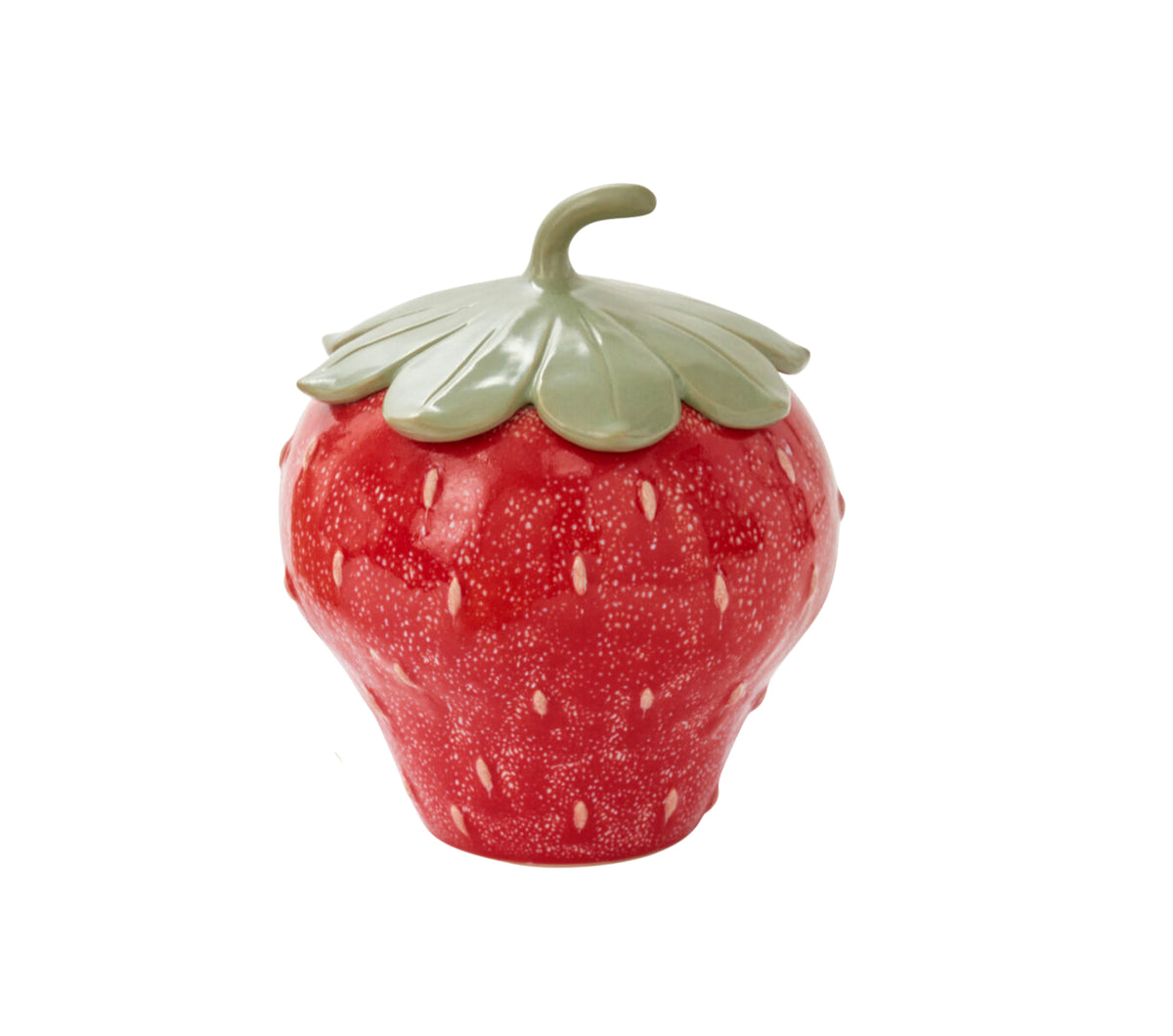 Juicy Strawberry Ceramic Canister image 2