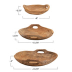 Sable Teak Wood Bowl (Set of 3)  image 4