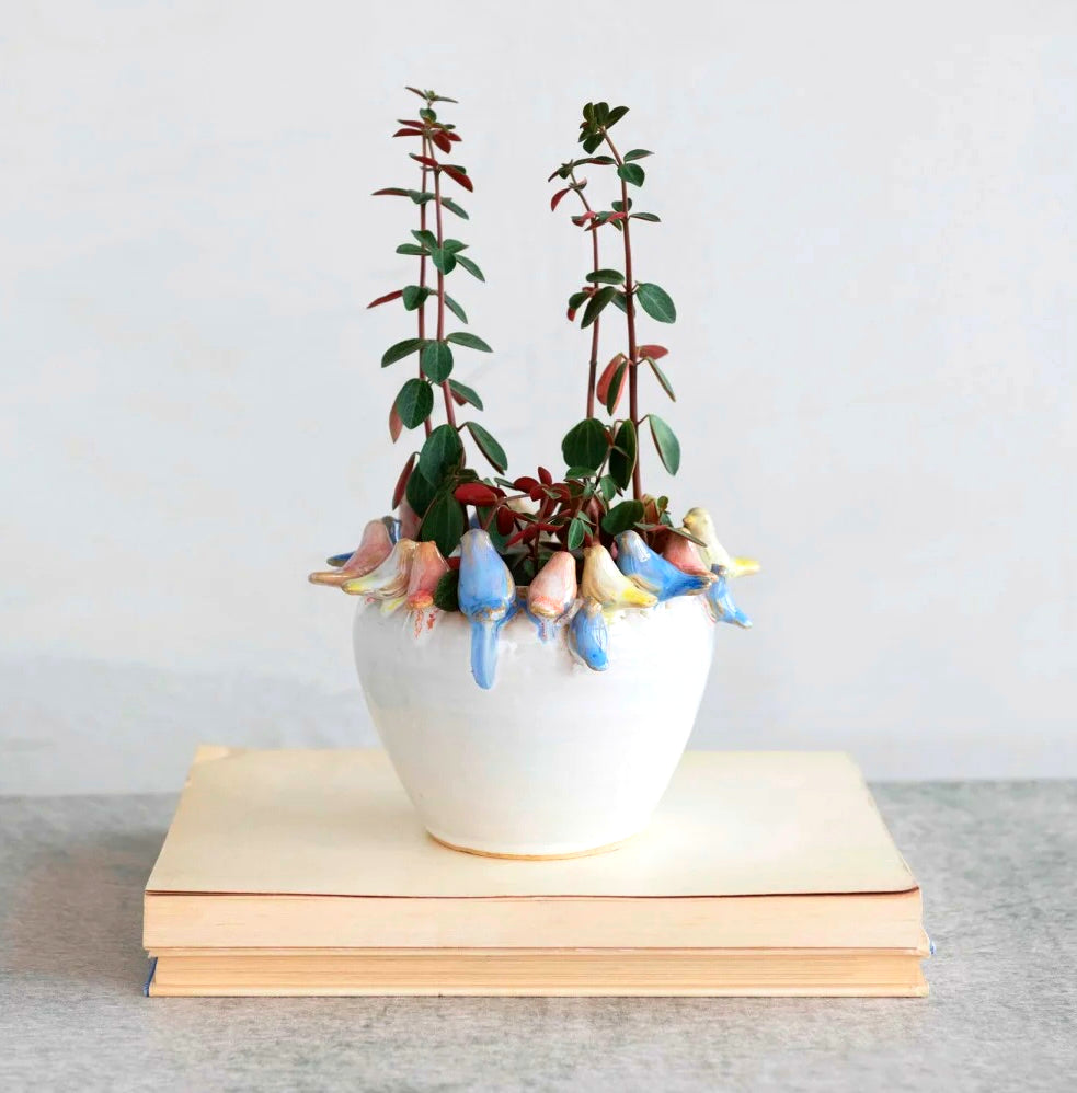 The Songbird Stoneware Planter  image 0