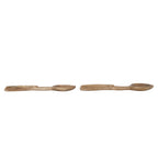 Solana Carved Salad Server Set image 2
