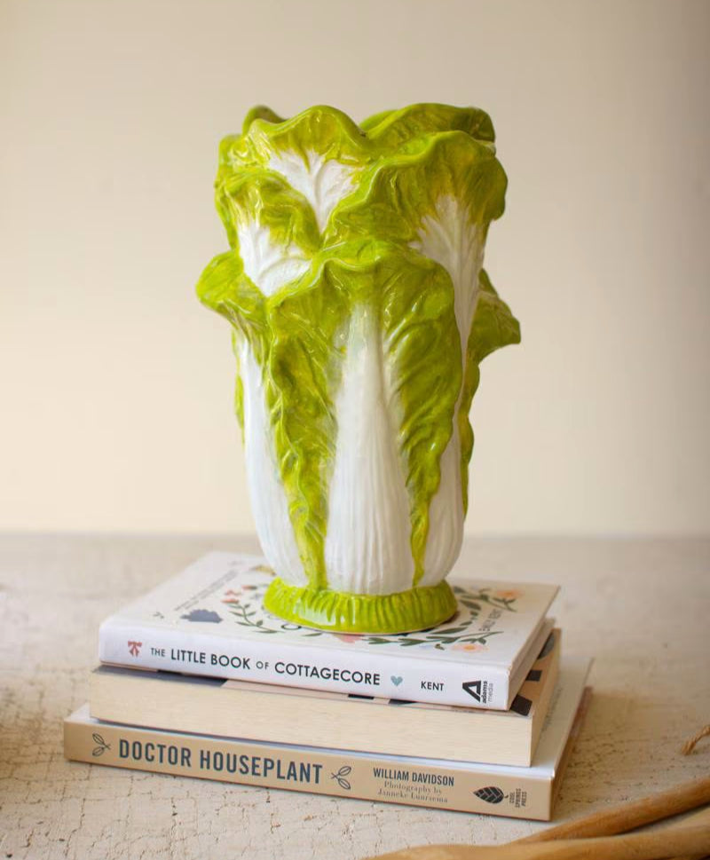 Romanian Lettuce Vase image 3