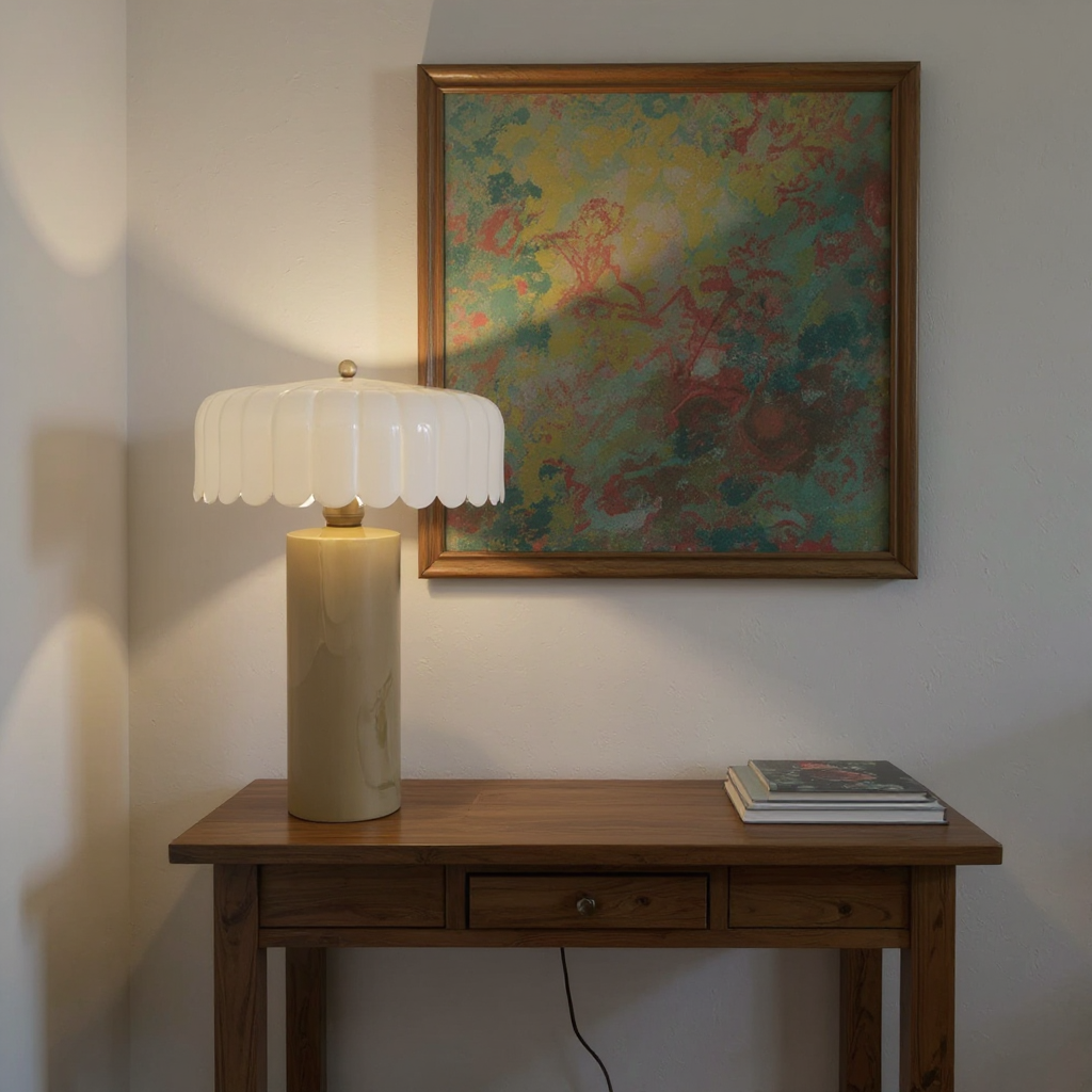 Scalloped Petal Lamp image 6