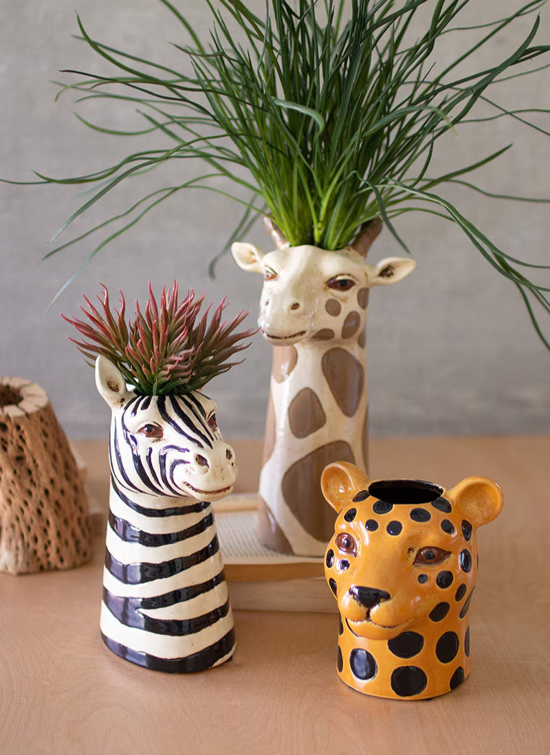 Safari Animal Succulent Pot image 0
