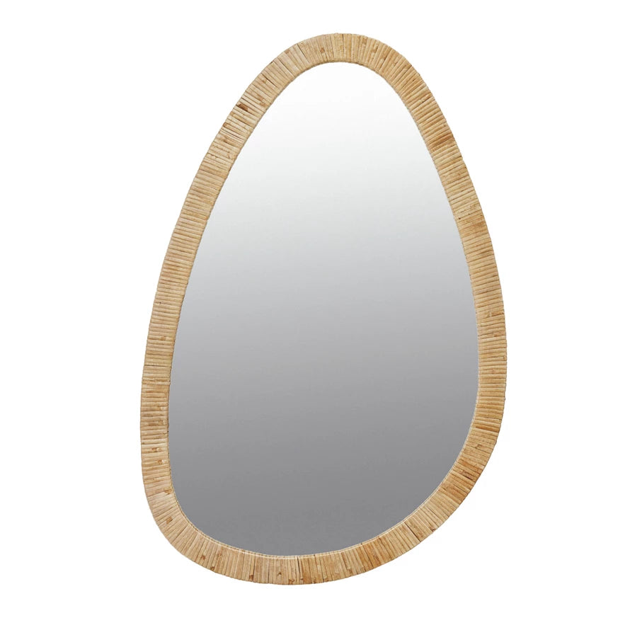 Willowdrop Rattan Mirror  image 0