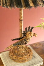 Zaza Rattan Bird Lamp image 3