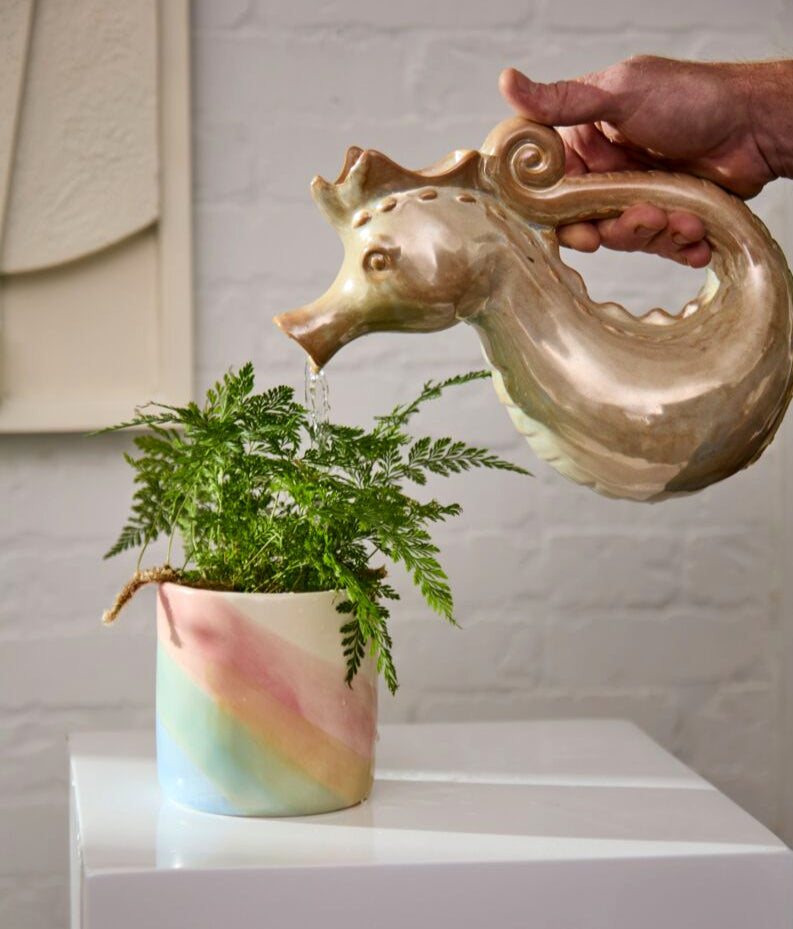 Mystical Seahorse Watering Vessel image 0