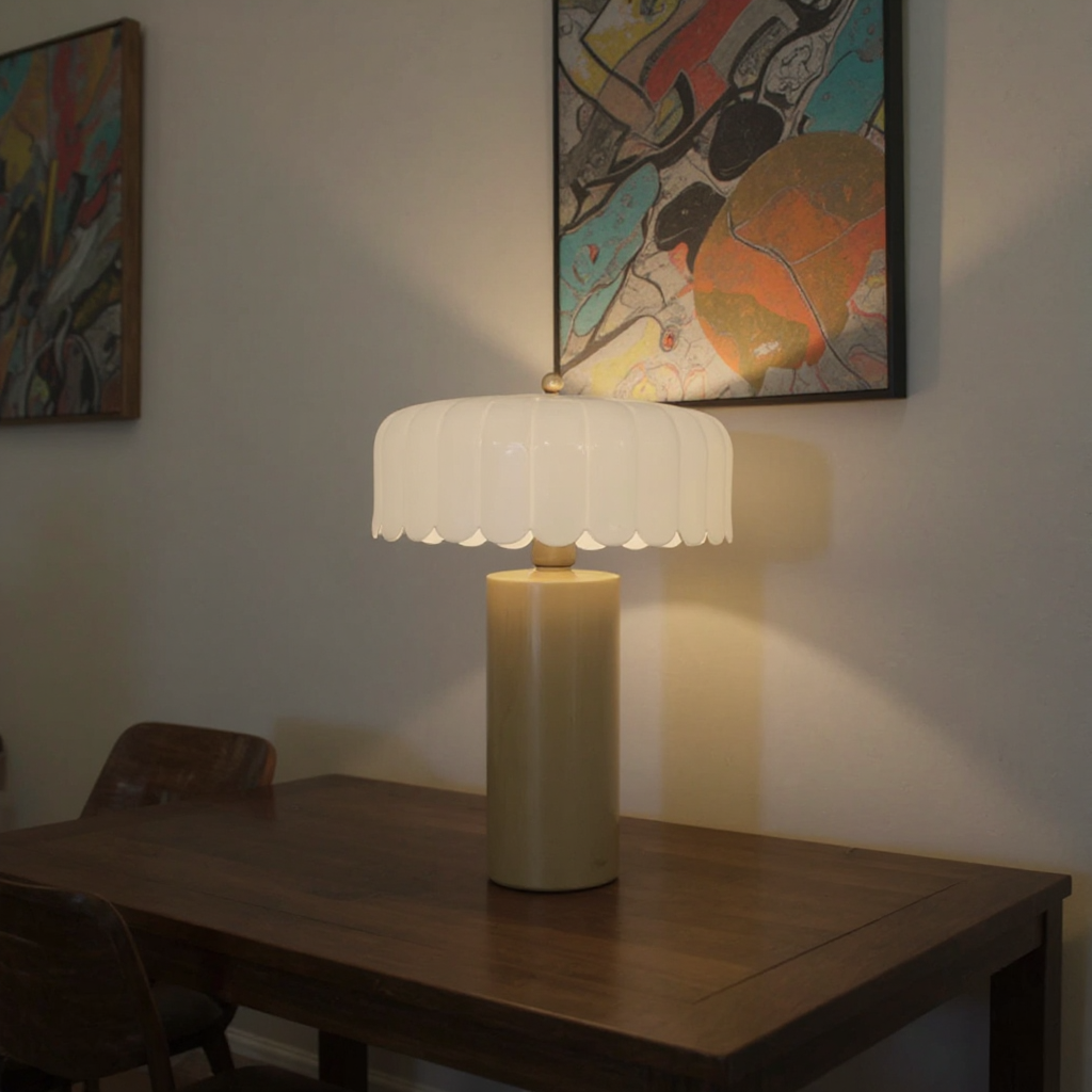 Scalloped Petal Lamp image 5