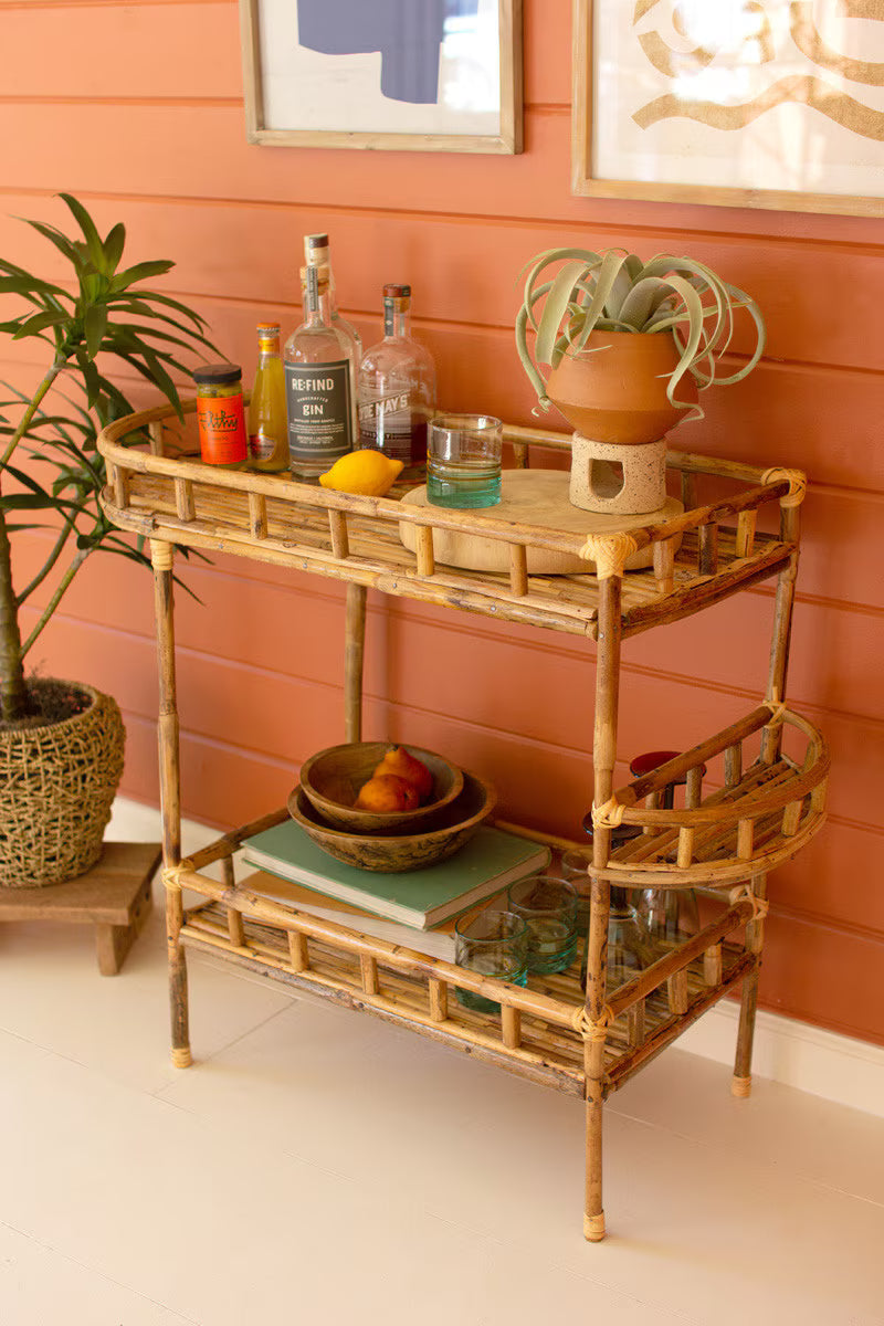 Kira Cane Bar Cart image 5