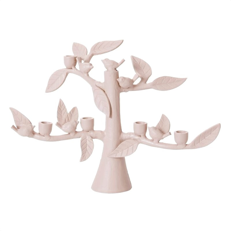 Perched Songbirds Candelabra image 1