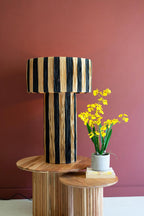 Benin Raffia Lamp image 2