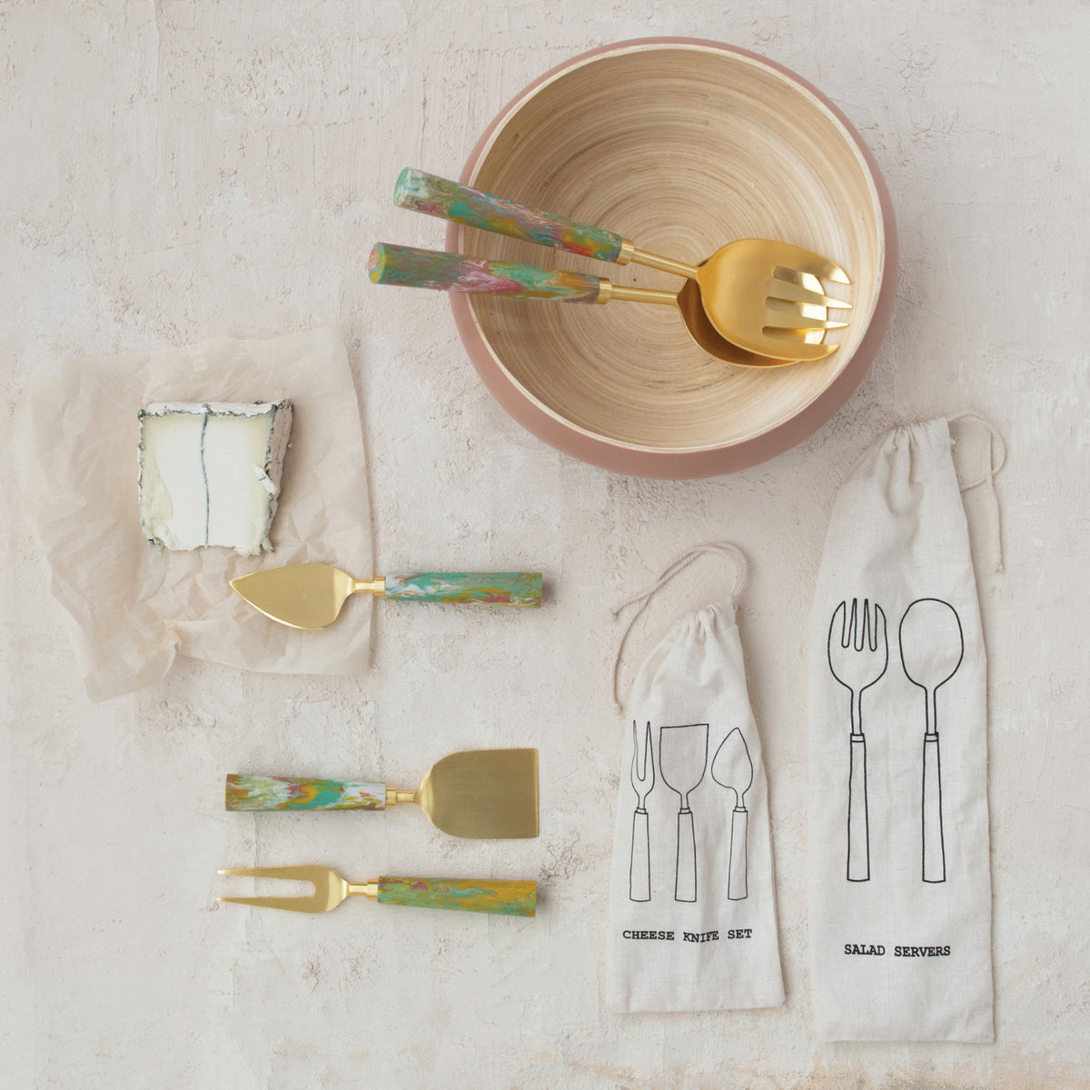 Opal Horizon Cheese Knives  image 1