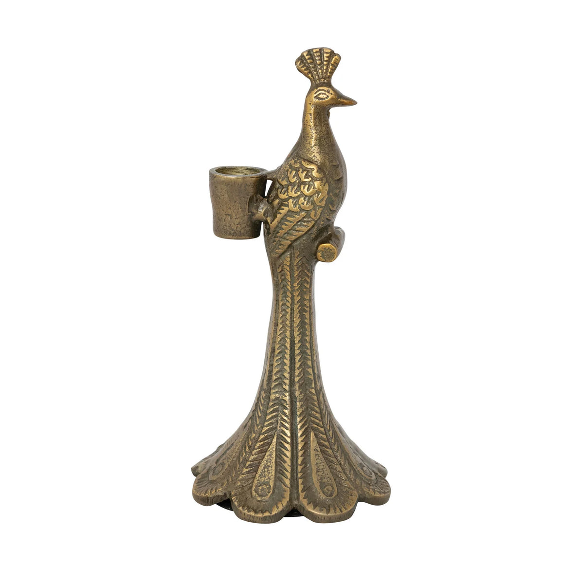 Heirloom Peacock Candleholder image 3