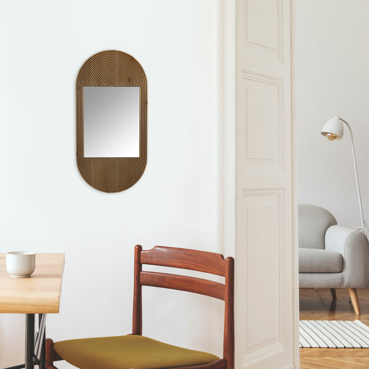 Cardova Oval Mirror image 4