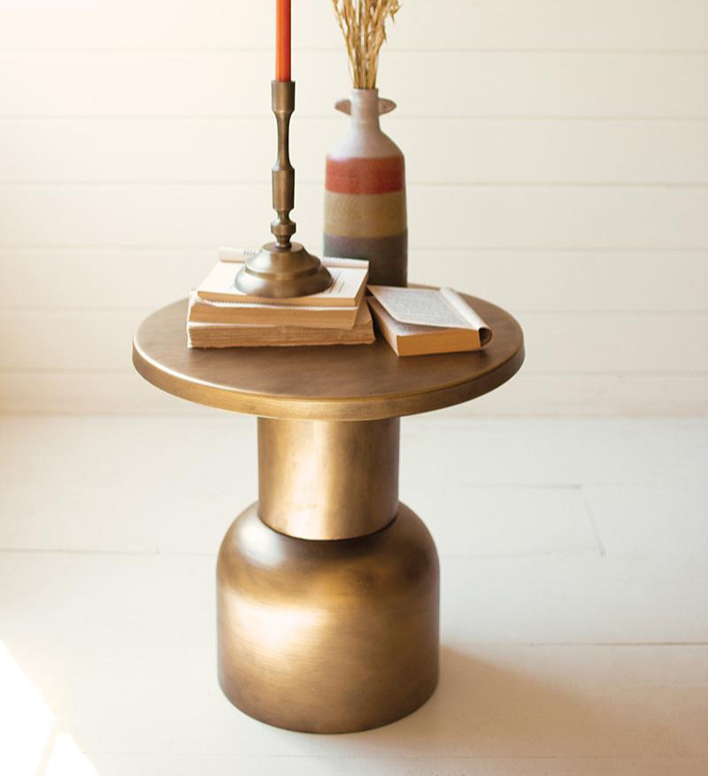 Evan Brass Table  image 0