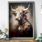 Dapper Bull Art Print image 0