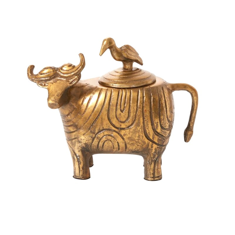 Water Buffalo and Heron Catchall image 2