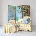 Enchanted Swan Folding Screen