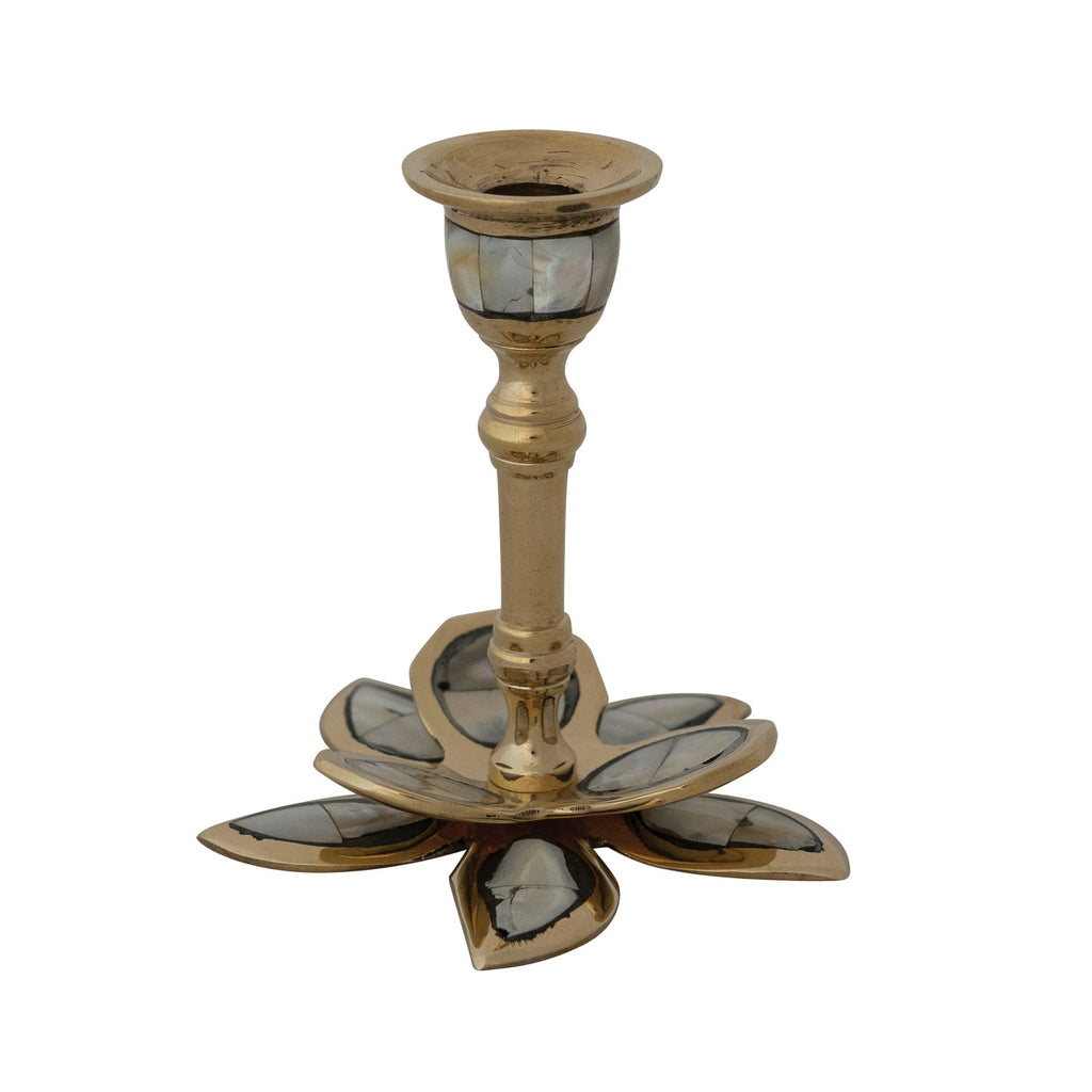 Pearl Fluer Candleholder  image 2