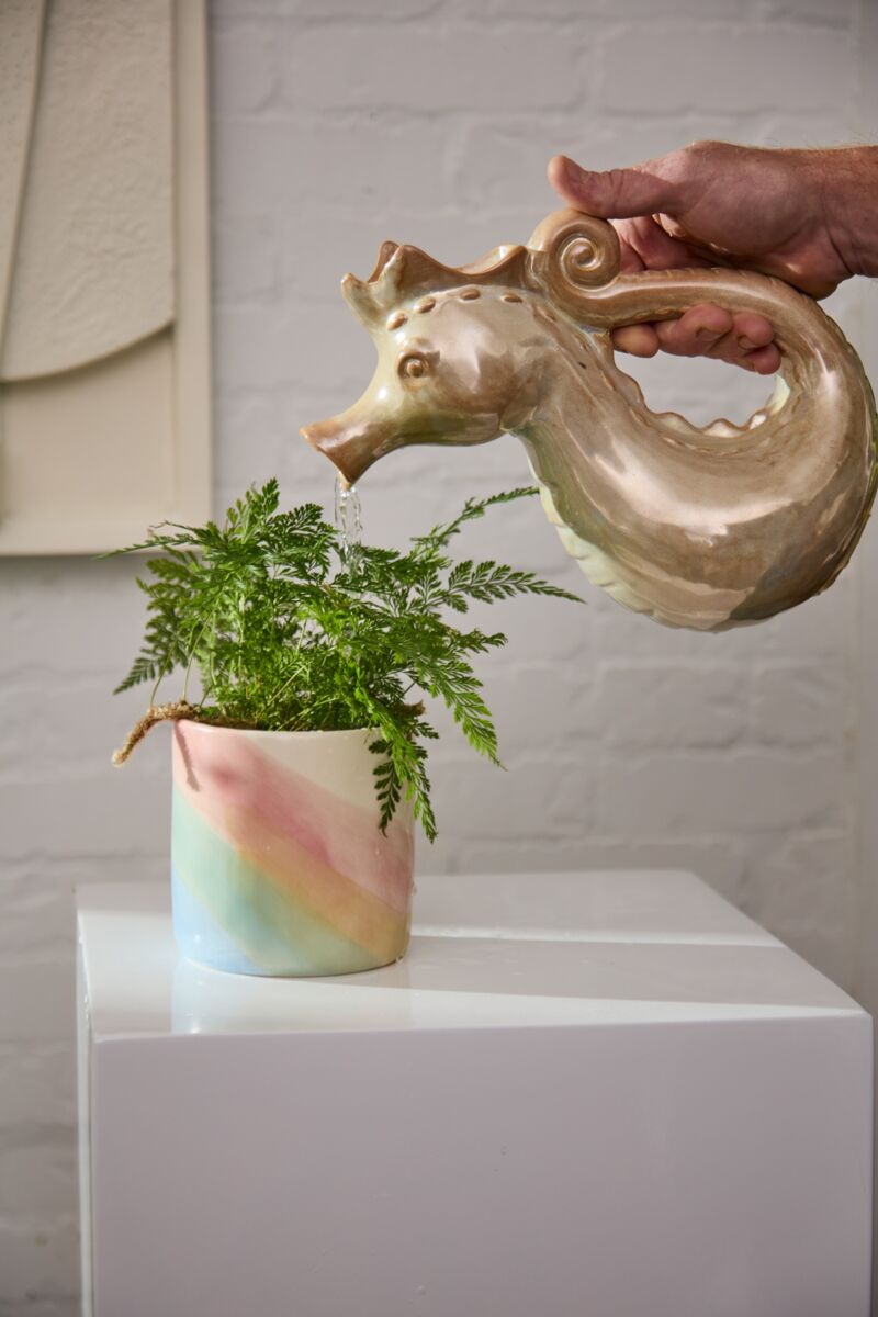 Mystical Seahorse Watering Vessel image 4