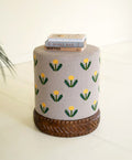 Daisy Boucle Ottoman image 0