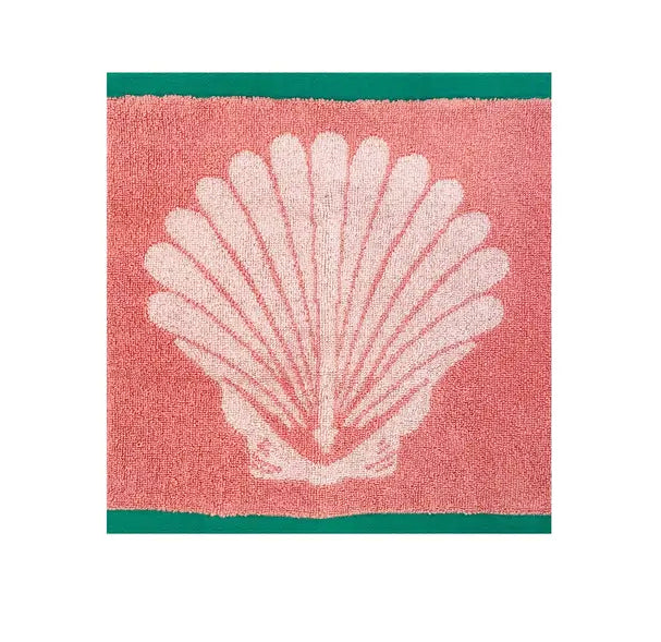 Pink Clamshell Bath Towel Set image 3